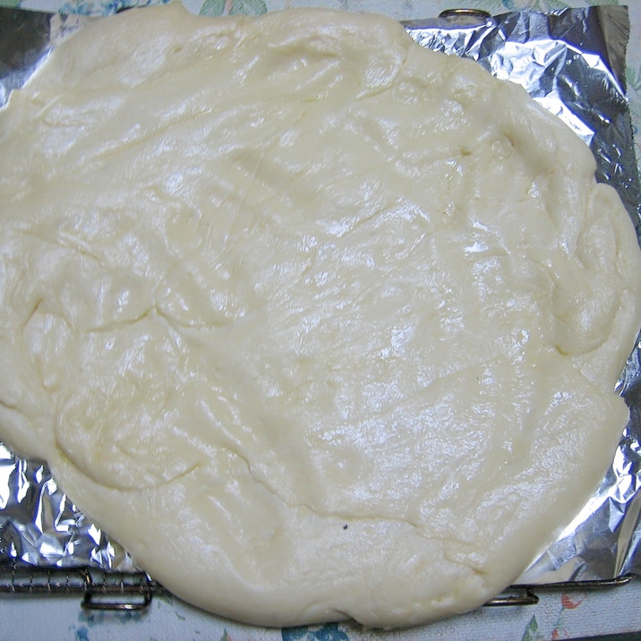 ２次発酵を考慮したピザの生地の作り方（柔らかめ）